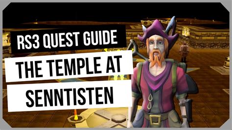 Walkthrough The Mysterious Archaeologist Talk to Ali the Wise in the northernmost building in Nardah. . Temple of senntisten rs3